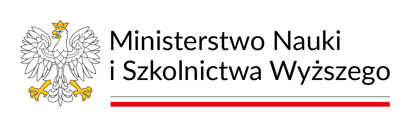 Logotyp Ministerstwa Nauki i Szkolnictwa WYższego